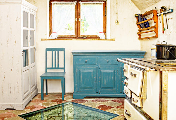 SEDIA BLU AVIO VINTAGE sconto 20% - lapagoda.net