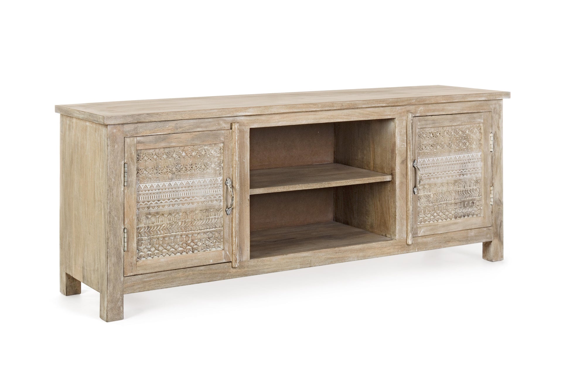 Mobile basso porta tv shabby chic 2 ante sconto 20% - lapagoda.net