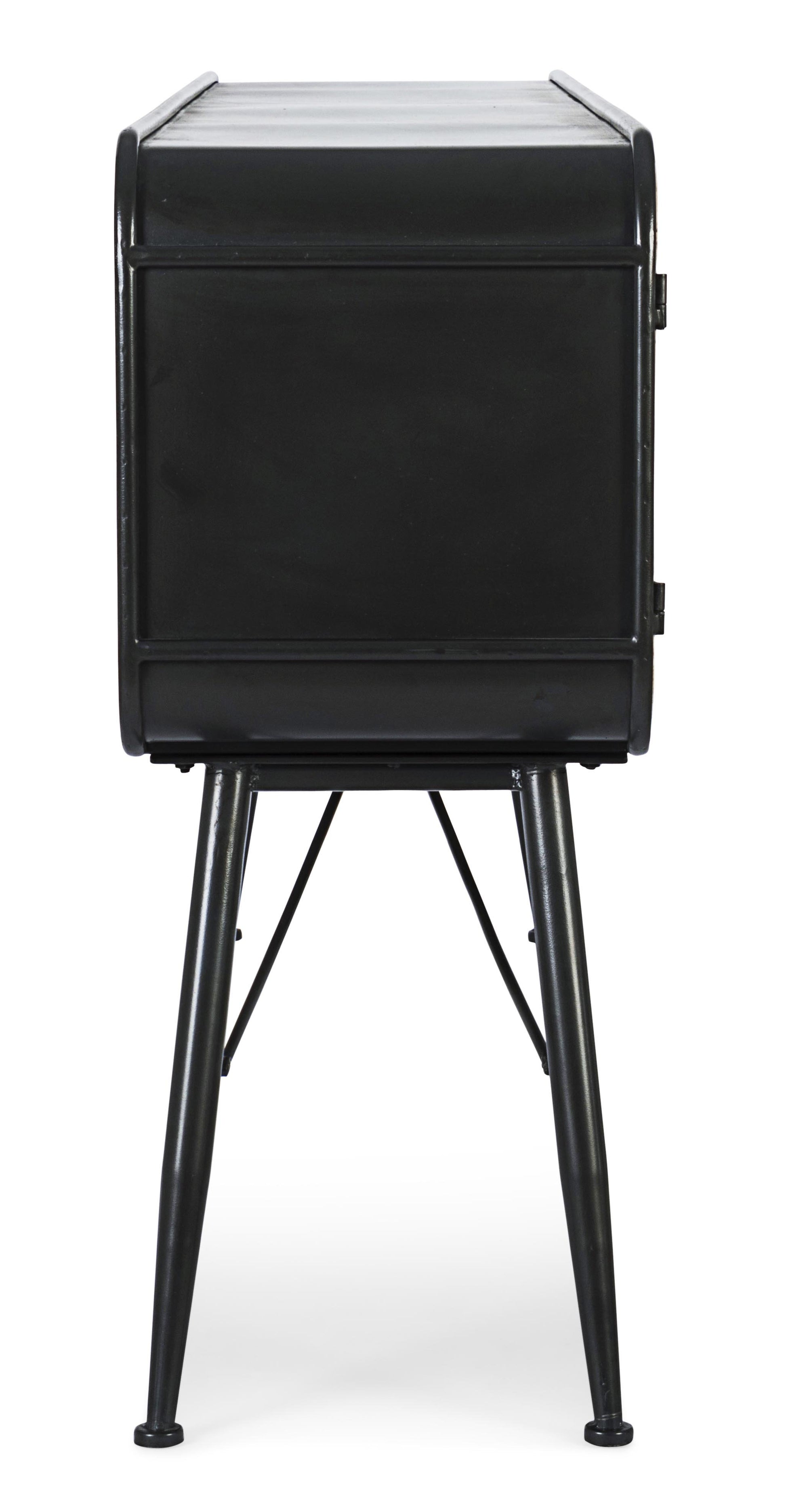 Credenza Ingresso Vintage Relaxdays - Con Cassetto, Gambe In Ferro, 62x100x38cm - Foto 4