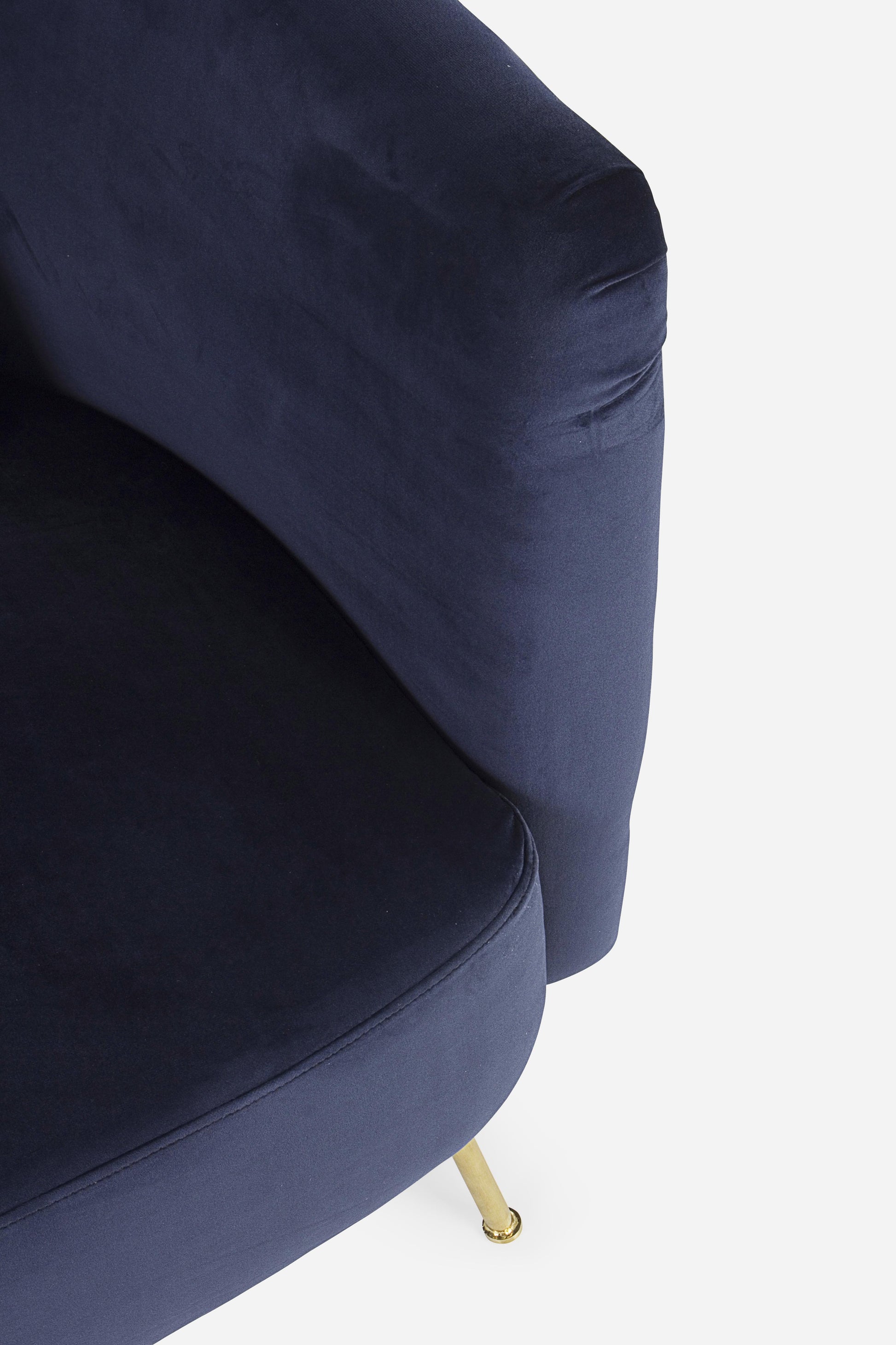 Divano 2 posti vintage velluto blu SCONTO 20% - lapagoda.net