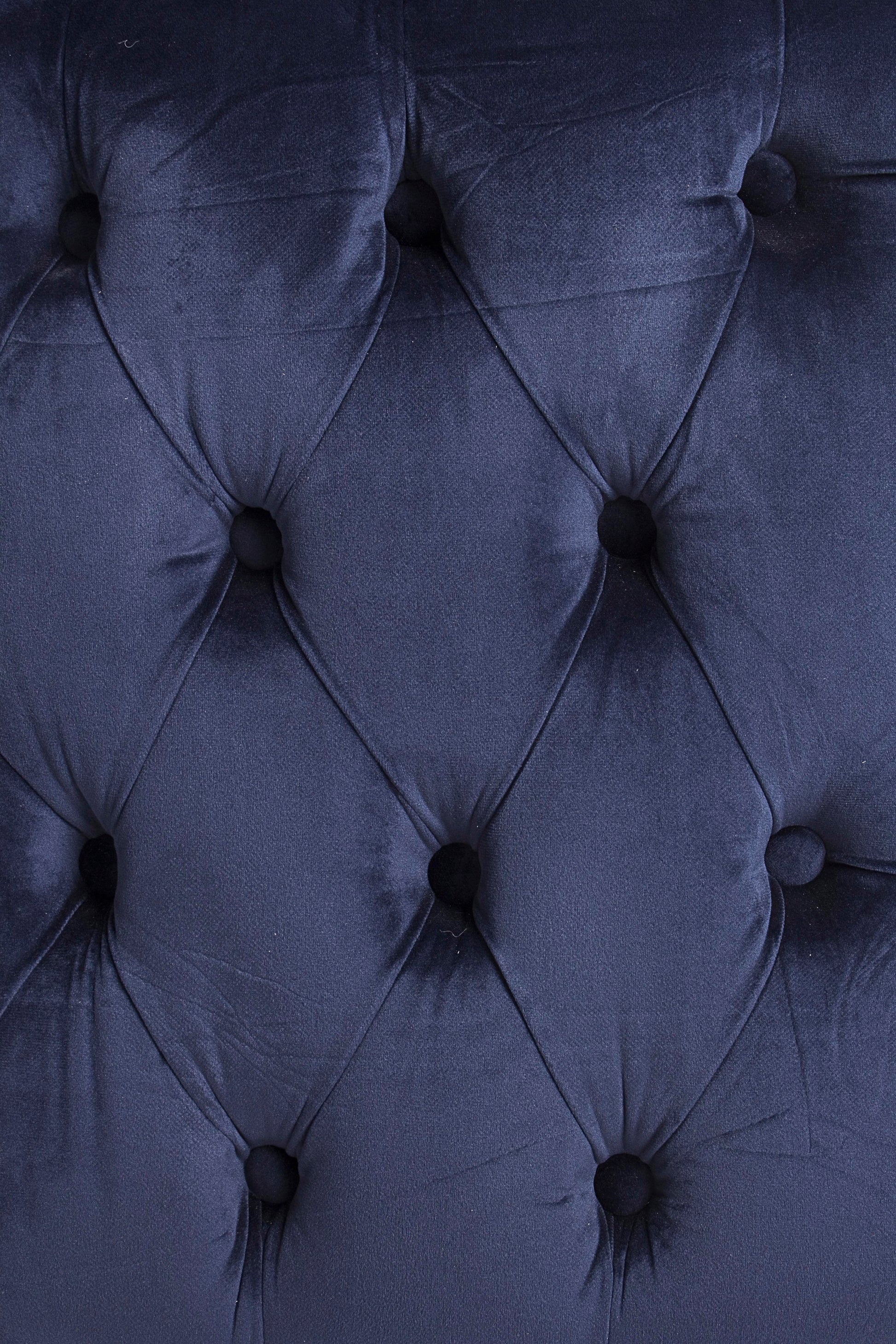 Divano 2 posti vintage velluto blu SCONTO 20% - lapagoda.net