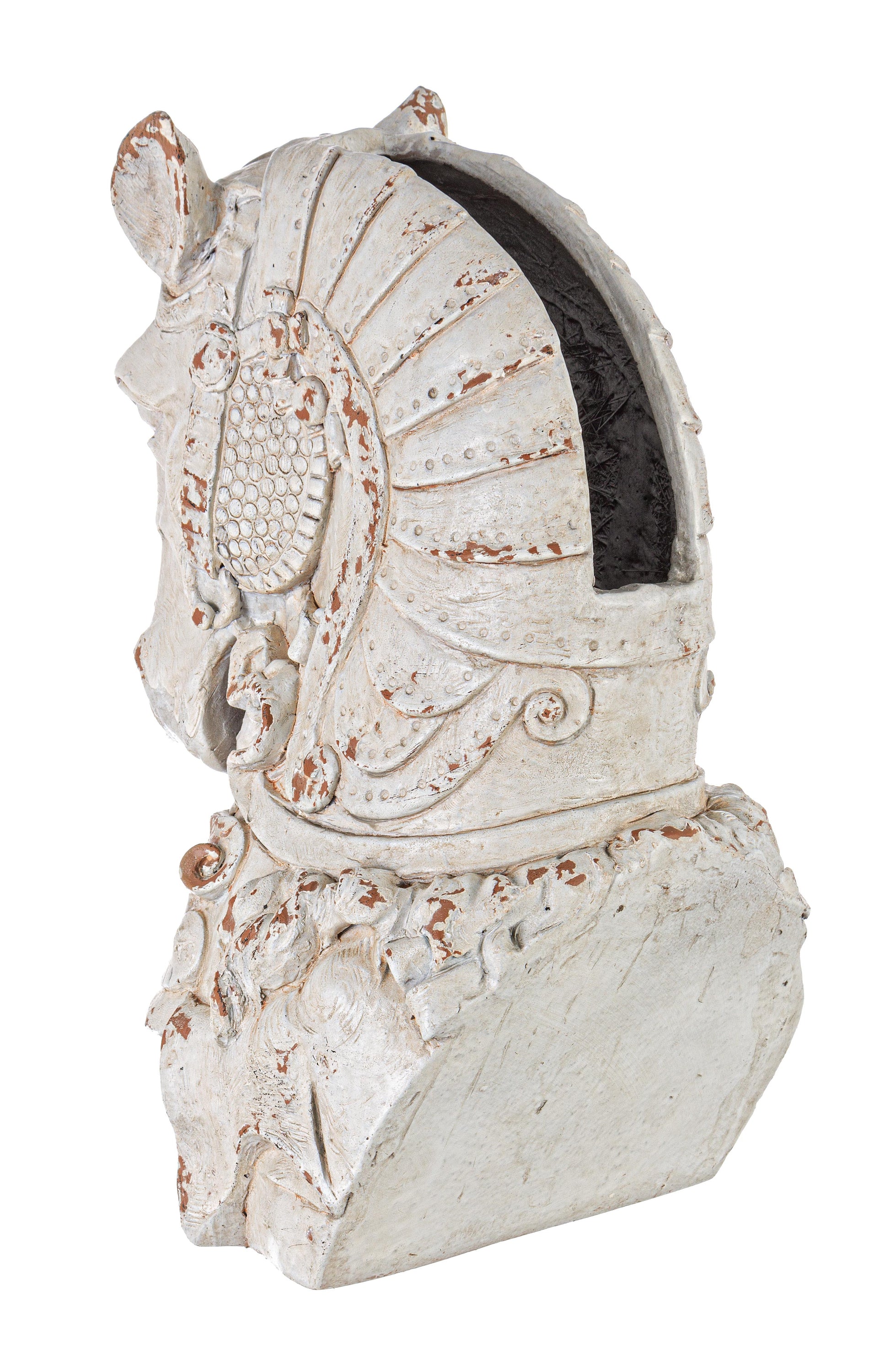 VASO TESTA BUDDHA, GANESHA, CAVALLO  in pietra - lapagoda.net