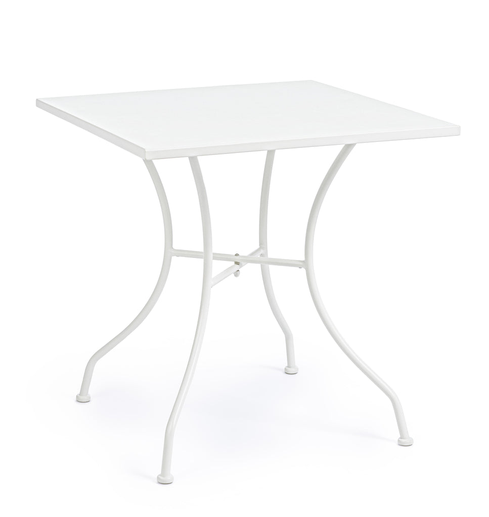 Tavolo rotondo 70x70 per esterno in acciaio verniciato - 5 colori disponibili - SPEDIZONE GRATUITA- -lapagoda.net