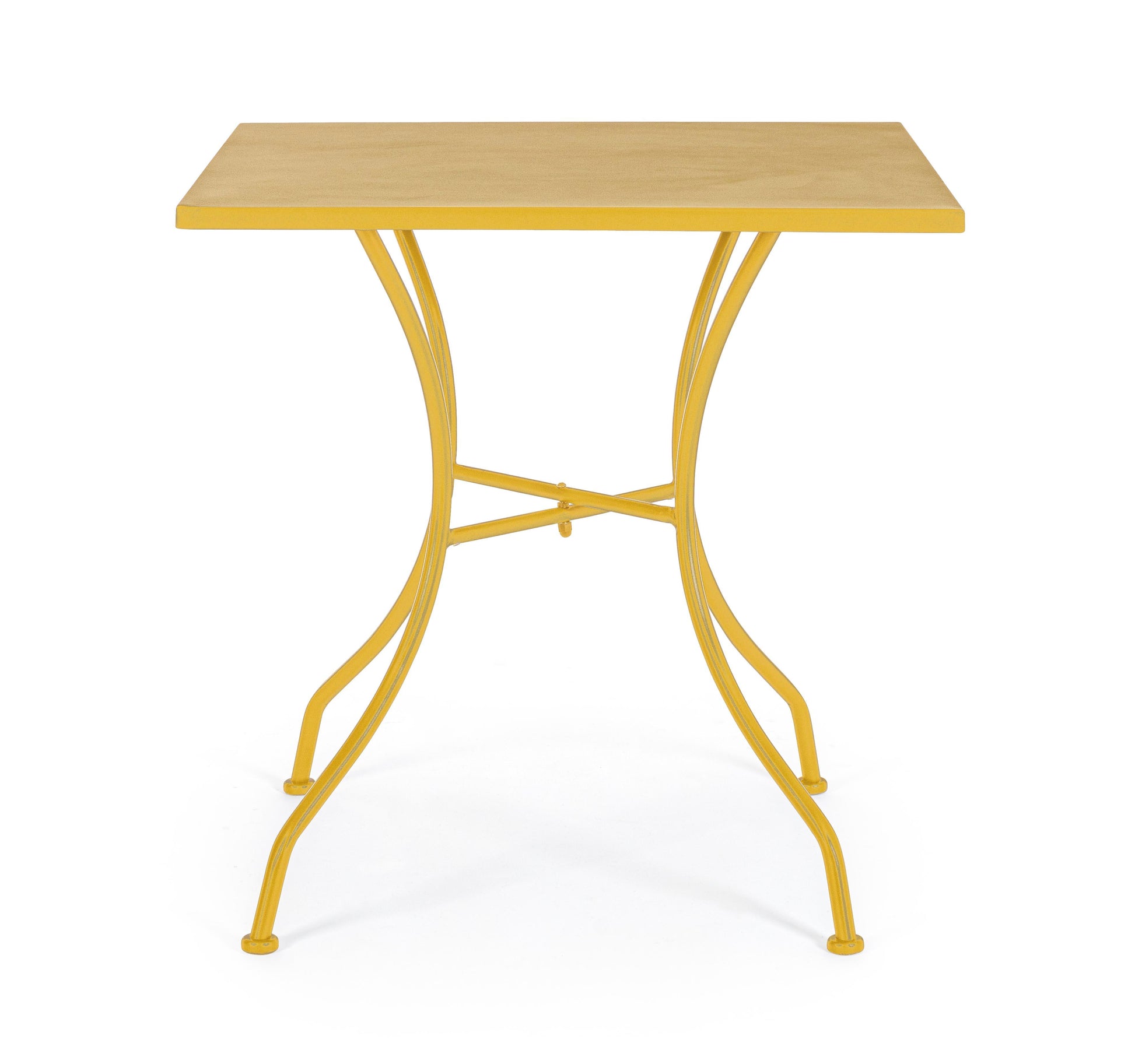 Tavolo rotondo 70x70 per esterno in acciaio verniciato - 5 colori disponibili, OCRA - SPEDIZIONE GRATUITA -lapagoda.net
