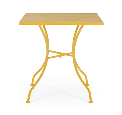 Tavolo rotondo 70x70 per esterno in acciaio verniciato - 5 colori disponibili, OCRA - SPEDIZIONE GRATUITA -lapagoda.net