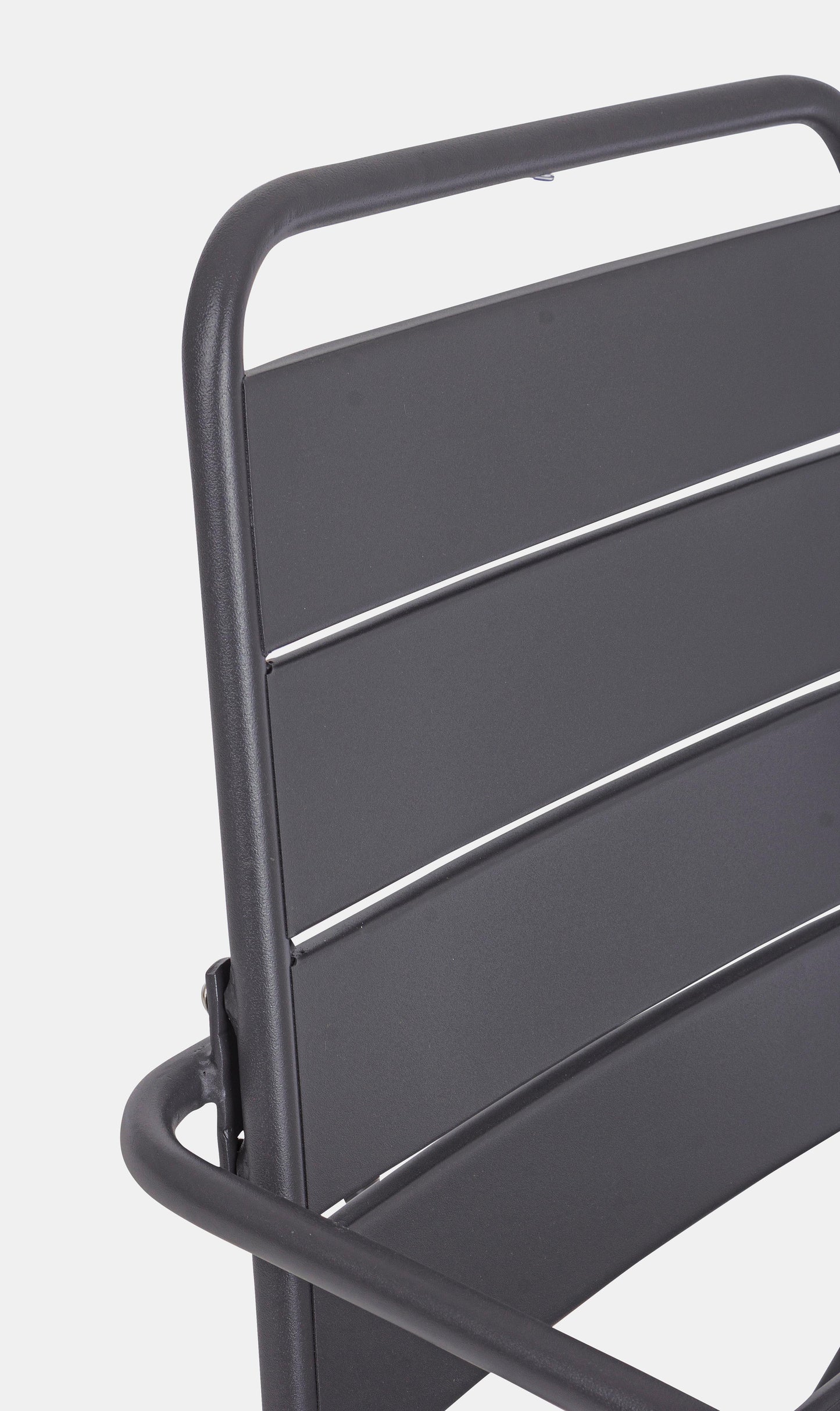 Poltrona dondolo industrial per esterni in acciaio verniciato opaco - 5 colori disponibili - GRIGIO ANTRACITE - SPEDIZIONE GRATUITA - lapagoda.net