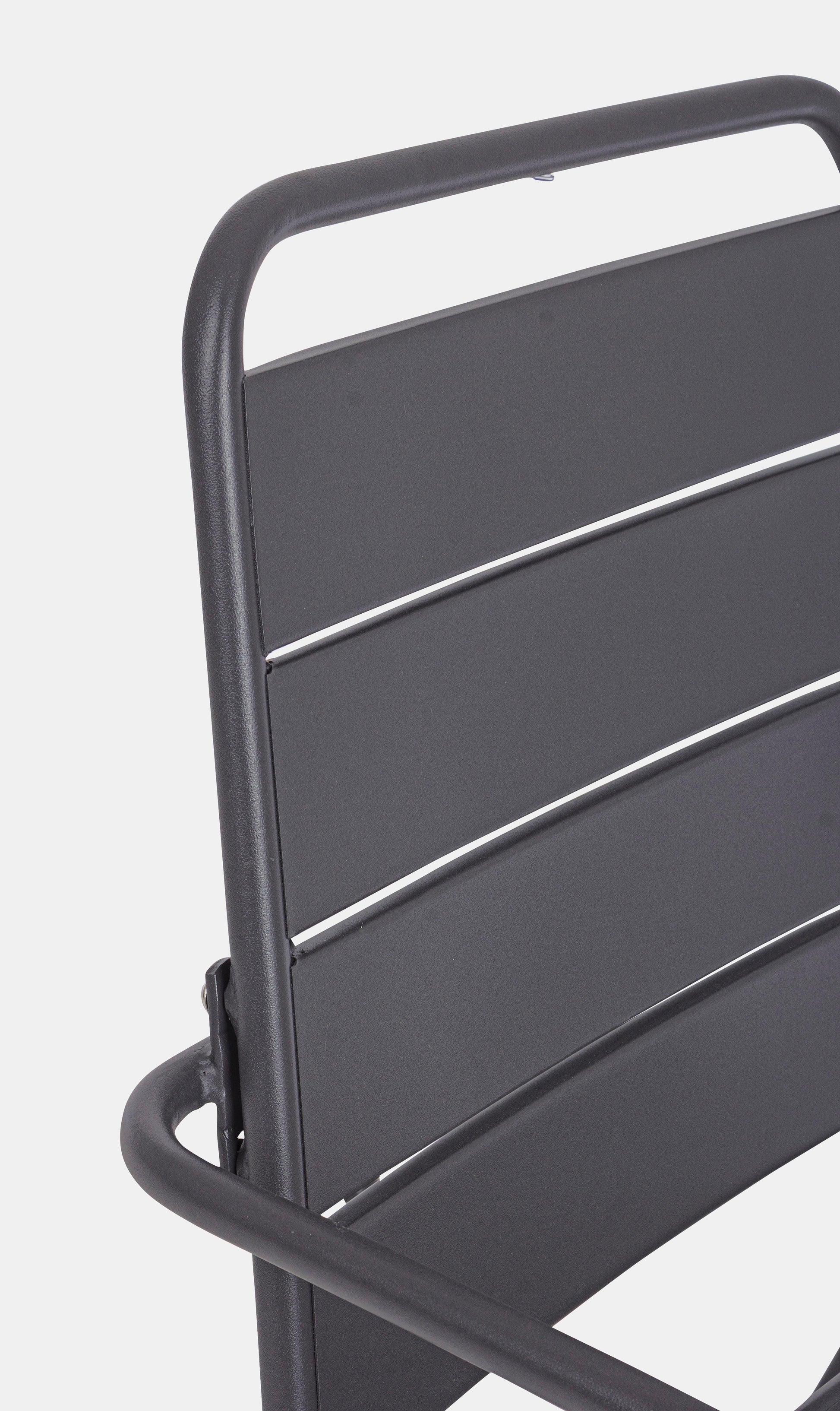Poltrona dondolo industrial per esterni in acciaio verniciato opaco - 5 colori disponibili - GRIGIO ANTRACITE - SPEDIZIONE GRATUITA - lapagoda.net
