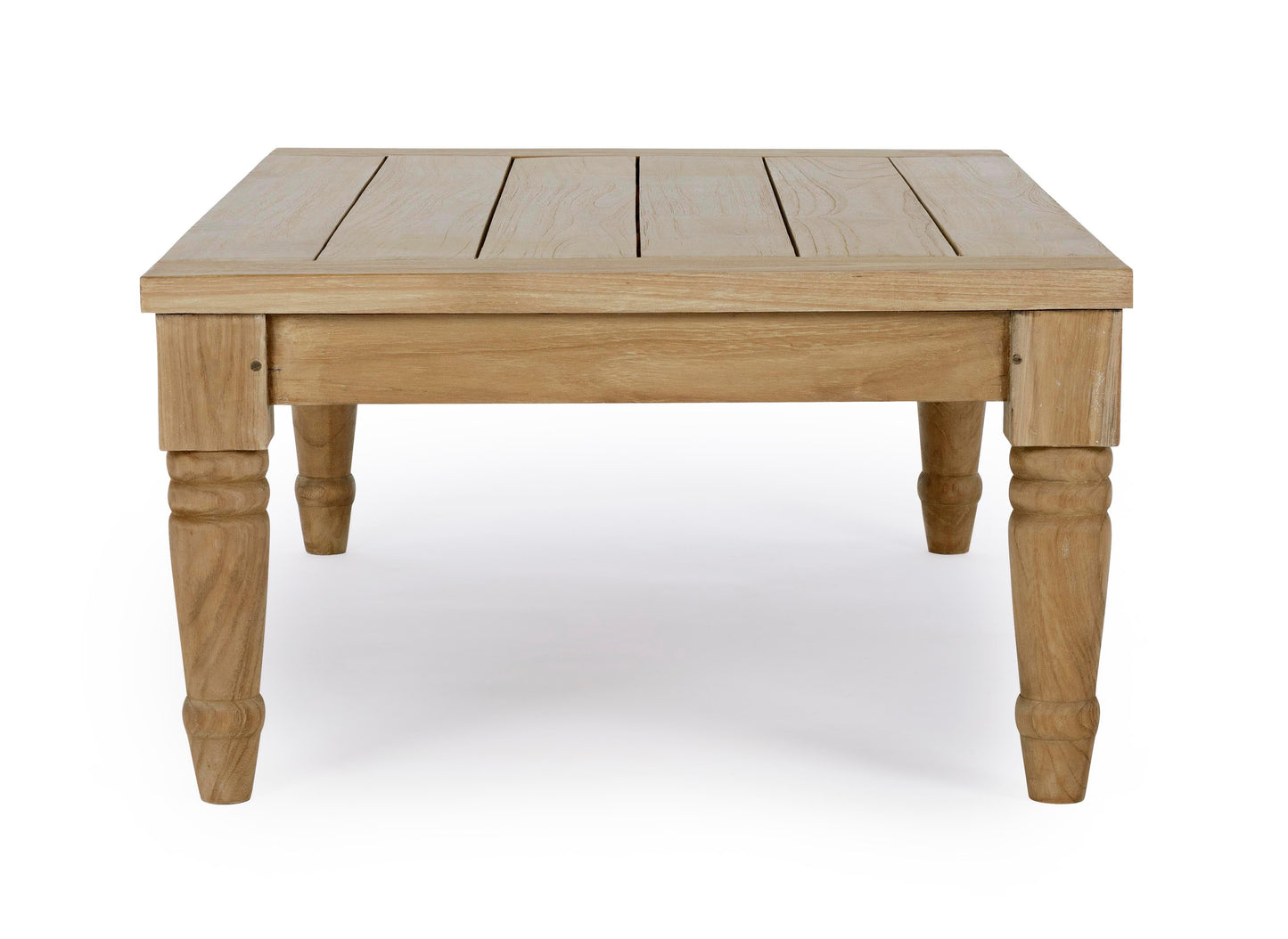 Tavolino etnico 115x65 in legno teak naturale finitura rustica - SPEDIZIONE GRATUITA- lapagoda.net