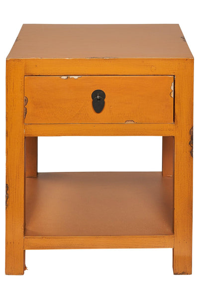 Comodino cinese in pioppo diversi colori 1c
