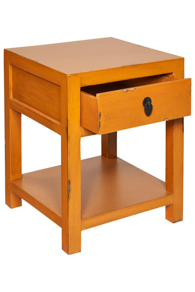 Comodino cinese in pioppo diversi colori 1c