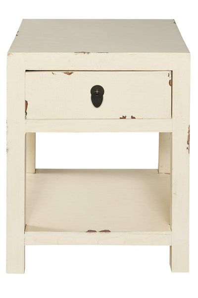 Comodino cinese in pioppo diversi colori 1c