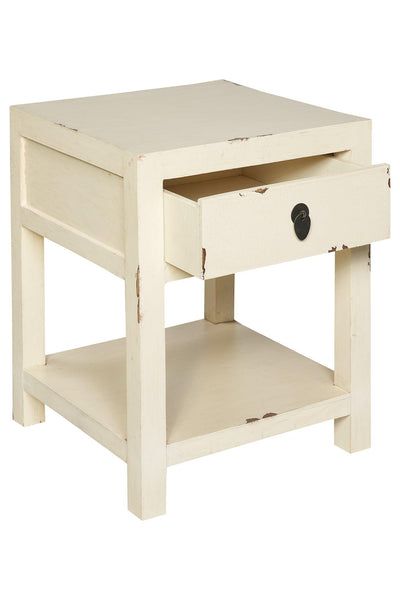 Comodino cinese in pioppo diversi colori 1c