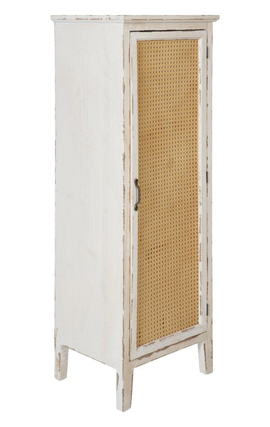 Credenza Shabby chic vintage paglia di Vienna antic grey green grape white 1a