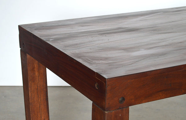 tavolo moderno gamba quadrata online legno di acacia 
