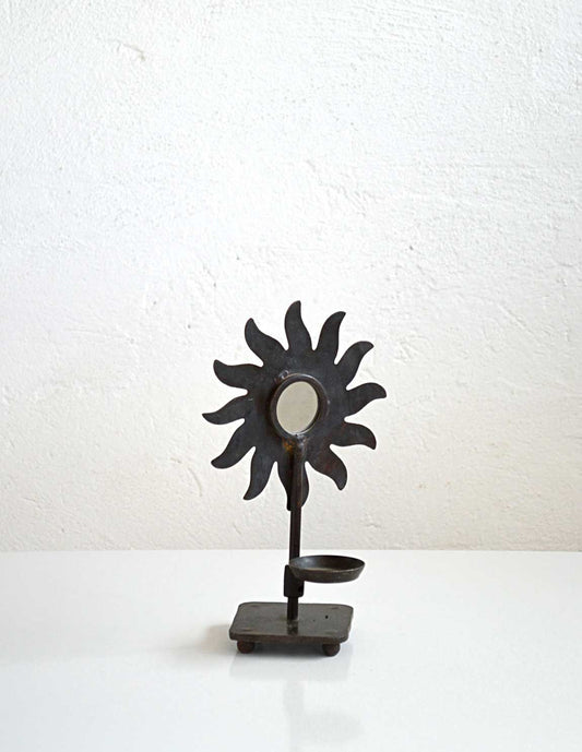 candelabro in ferro battuto 