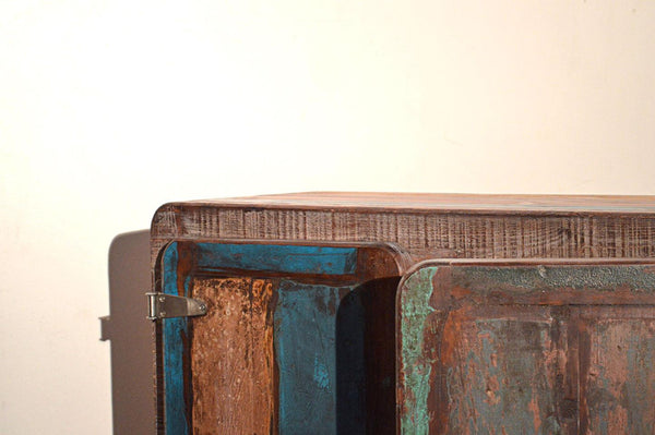 Retrò Credenza Vecchie Ghiacciaie Vintage con Ruote - 2 ante - SCONTO 20%