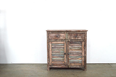 Credenza Vintage in Legno Riciclato - 2 ante 2 cassetti -BH LB 007-