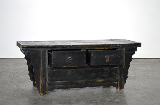 Credenza Gansu in Legno di Olmo Cina - 2 cassetti - lapagoda.net