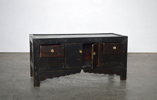 Credenza in Legno di Olmo Cina - 2 ante 2 cassetti - lapagoda.net