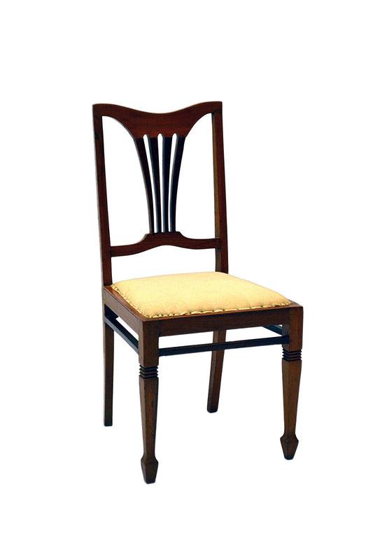 Sedia in Teak con Imbottitura Epoca Coloniale - G22 - lapagoda.net