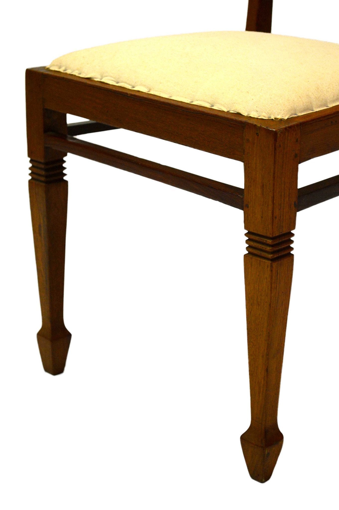 Sedia in Teak con Imbottitura Epoca Coloniale - G22 - lapagoda.net