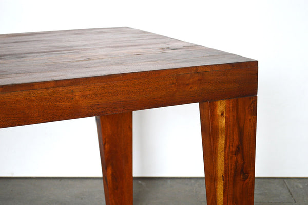 Tavolo allungabile Pranzo Gamba Spillo in Acacia massello SCONTO 50% -N.TABLE.160- - lapagoda.net