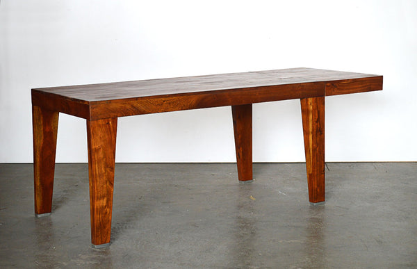 Tavolo allungabile Pranzo Gamba Spillo in Acacia massello SCONTO 50% -N.TABLE.160- - lapagoda.net