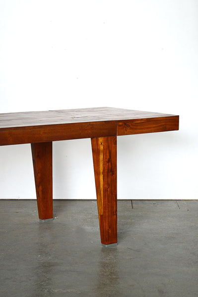 Tavolo allungabile Pranzo Gamba Spillo in Acacia massello SCONTO 50% -N.TABLE.160- - lapagoda.net
