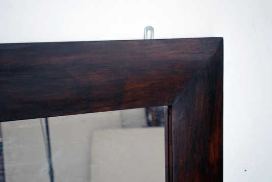 Specchio grande con cornice in legno -BH.06.58- - lapagoda.net