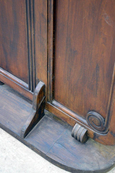 Separe paravento antico liberty coloniale india in teak