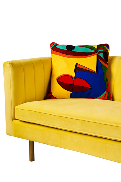 Divano Pop moderno velluto diversi colori