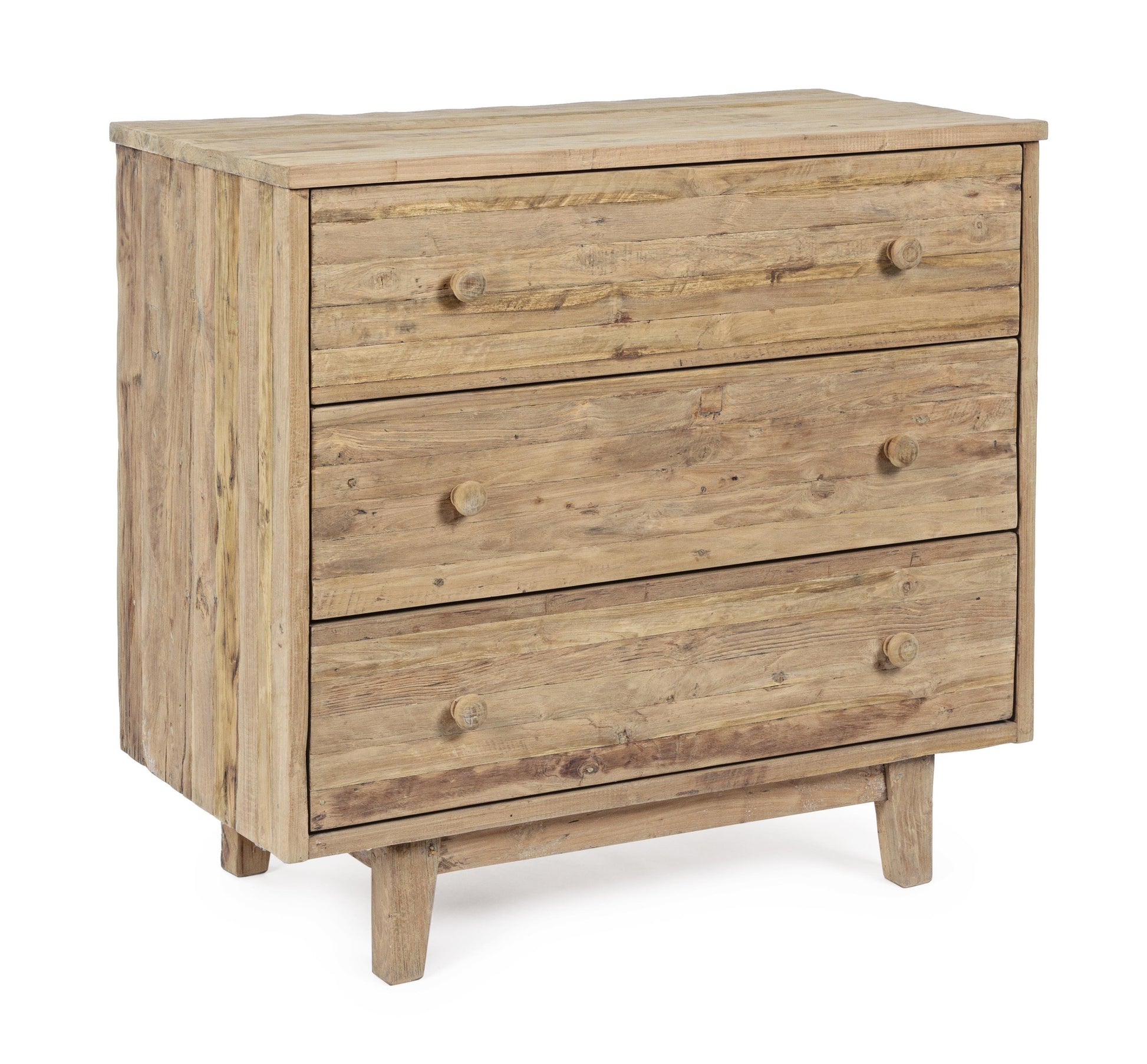 CASSETTIERA 3C in LEGNO MASSELLO di TEAK RICICLATO sconto 20% - lapagoda.net