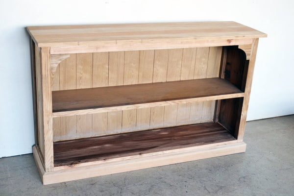 Libreria bassa in Rovere naturale stile Provenzale - 2 vani -LIB/OAK019- - lapagoda.net