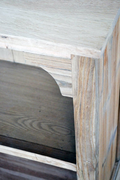 Libreria bassa in Rovere naturale stile Provenzale - 2 vani -LIB/OAK019- - lapagoda.net