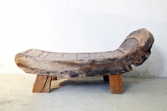 Poltrona chaise longue sofa in legno massello di Teak isole Sulawesi Tribù Toraja sulawesi 1 - lapagoda.net