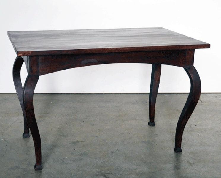 Tavolo Pranzo Rettangolare Gamba a Sciabola da 120 cm